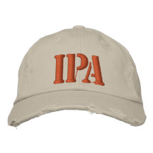 IPA embroidered hat