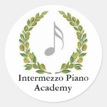 IPAcrestalt, Intermezzo Piano, Academy Round Stickers