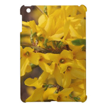 iPad Mini Case with Fortsythia