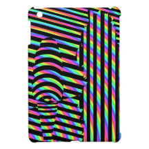 Ipad Mini cover of cat eating ice cream