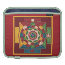 iPAD SLEEVE - Mandala of the 5 Earth Elements