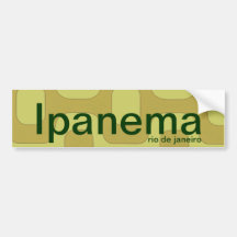 ipanema Rio de Janeiro Adhésifs Pour Voiture