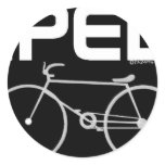 IPED ROUND STICKERS