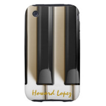 iPhone 3 Piano Keyboard Tough Case Tough iPhone 3 Cover