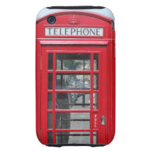 iPhone 3 Tough: Classic red telephone box photo iPhone 3 Tough Covers