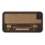 iPhone 4/4S Case-Mate Barely There Vintage Radio
