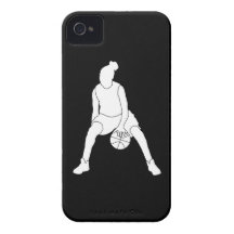 iPhone 4 Case-Mate Dribble Silhouette Black