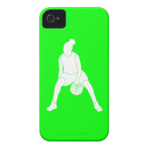 iPhone 4 Case-Mate Dribble Silhouette Green