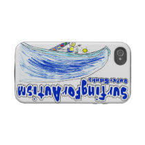 iPhone 4 Case - Surfing For Autism
