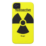 Iphone 4 ID - RadioActive Symbol iPhone 4 Covers