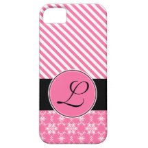 iPhone 5 Barely There Case Template Pink Pattern iPhone 5 Covers