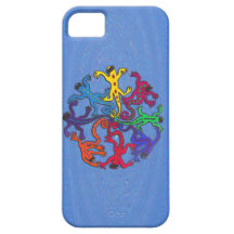 iPhone 5 Case - Circle of Lizards