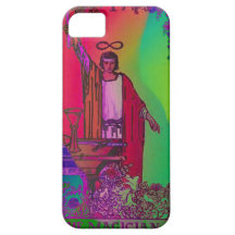 iPhone 5 Case The Magician Psychedelic Tarot