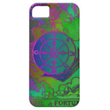 iPhone 5 Case Wheel of Fortune Psychedelic Tarot
