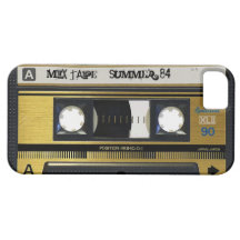 iPhone 5 Cassette Tape Retro Mix Tape Cover 1984 iPhone 5 Case
