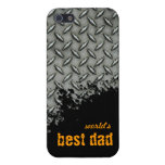 iPhone 5 Cover Metal Dad Pattern Cool Monogram