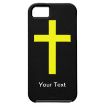 iPhone 5 - Cross - Your Text - Template iPhone 5 Case