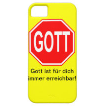 iPhone 5 - Gott - Gott ist für dich immer…. Schutzhülle Fürs iPhone 5