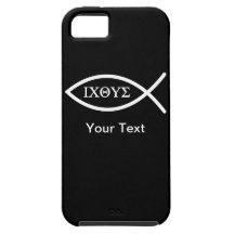 iPhone 5 - Ichthys - Your Text - Template iPhone 5 Covers