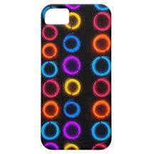 iphone 5 neon rings iPhone 5 cover
