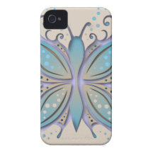 IPhone Case Butterfly Abstract iPhone 4 Cover