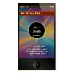 iPhone Look Alike Dark Business Card