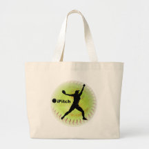 iPitch Fastpitch Softball Tote Bag