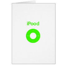 IPod charrient le vert d'Ipood Cartes