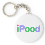iPood (pastel colors) Key Chain