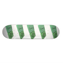 Ira as Iodine I and Radium Ra Skateboards