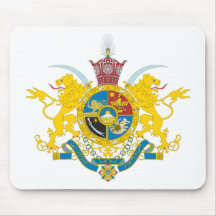 Iran Coat of Arms (Pahlavi Dynasty 1925-1979) Mouse Mats