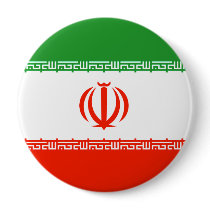 Iran Flag Pinback Buttons