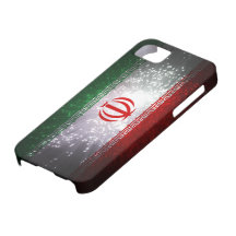 Iran Flag Firework iPhone 5 Cases