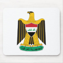 Iraq Coat of Arms Mouse Pads