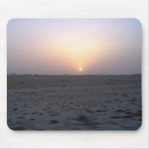 Iraq Desert Sunset Mouse Pads