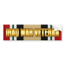IRAQ WAR VETERAN BUMPER STICKERS