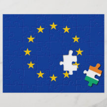 Ireland and European Union Flyer Design