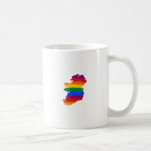 IRELAND AND NORTHERN IRELAND GAY PRIDE COFFEE MUGS