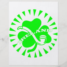 Ireland Clover w/ Pipe Flyer
