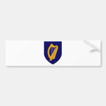 Ireland Coat Of Arms Bumper Stickers