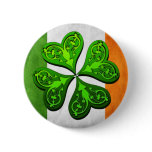 Ireland Colours Celtic Charm Pinback Button