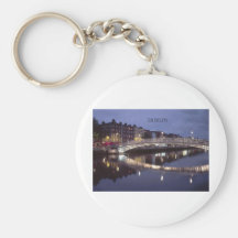 Ireland Dublin Bridge night (St.K) Key Chain