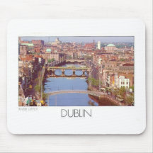 Ireland Dublin River Liffey (St.K.) Mouse Pads