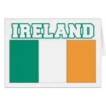 Ireland Flag Greeting Cards