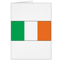 Ireland Flag Greeting Card