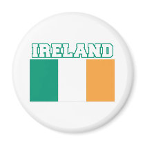 Ireland Flag Refrigerator Magnet