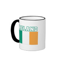 Ireland Flag Coffee Mugs