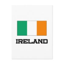 Ireland Flag Postcard