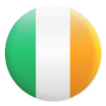 Ireland Flag stickers