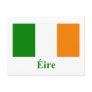 Ireland Flag with Name in Irish Postcard